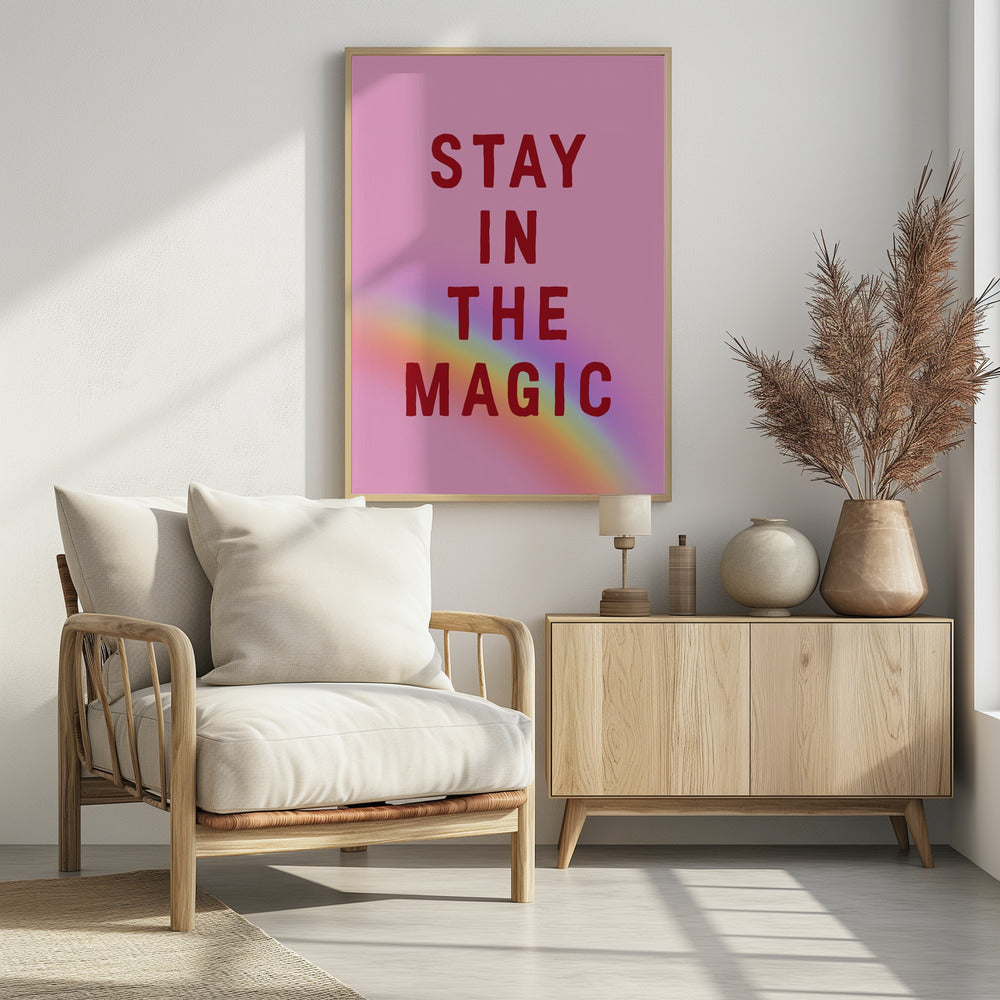 Blijf in de magie | Poster