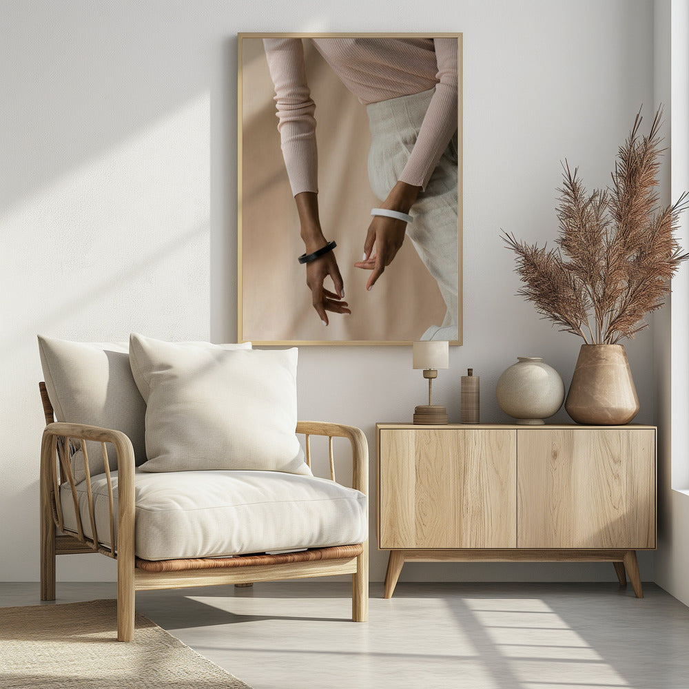 Poserende handen | Poster