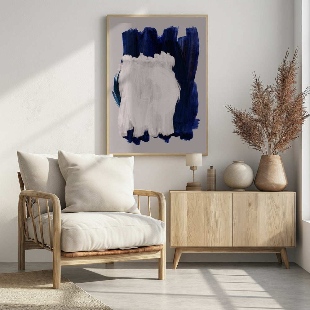 Abstract Brush Strokes 14 | Poster