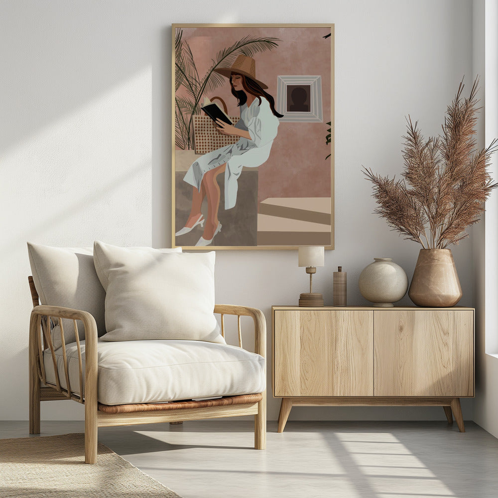 Peaceful Reading Nook | Poster