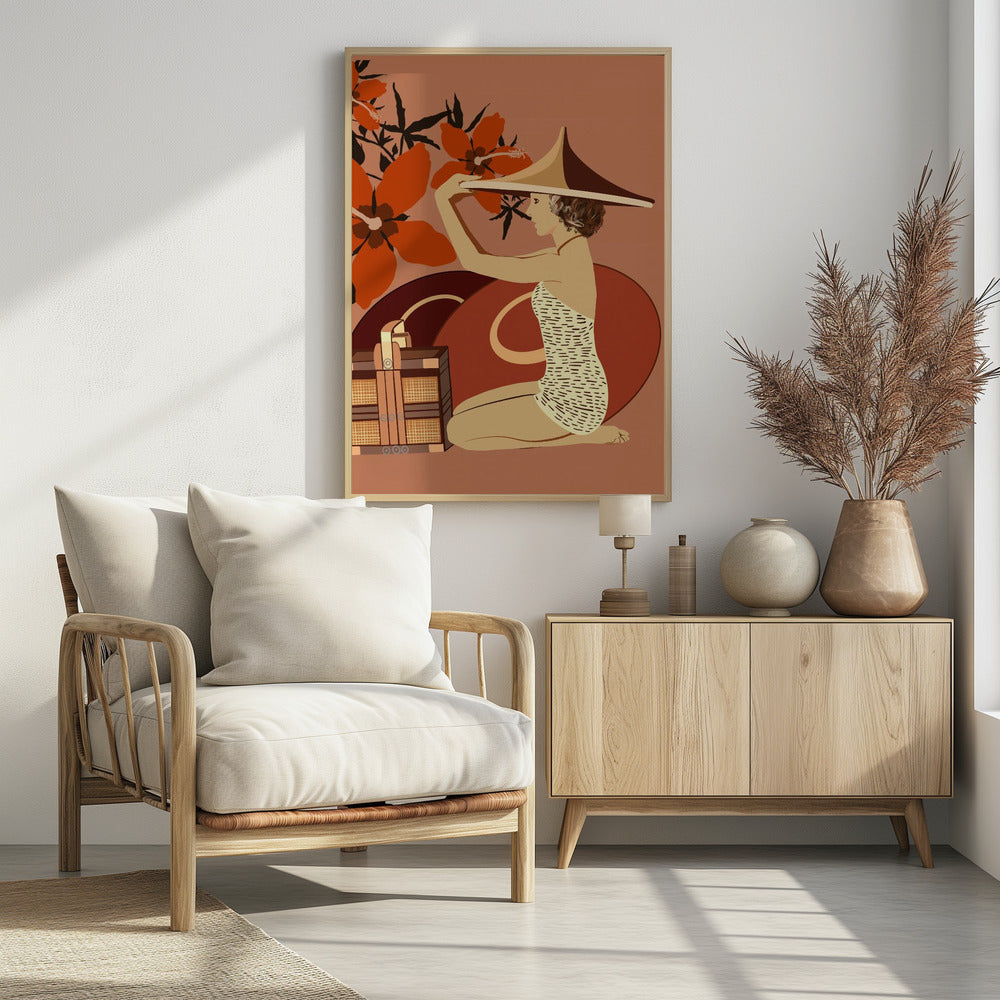 Elegante reflectie | Poster