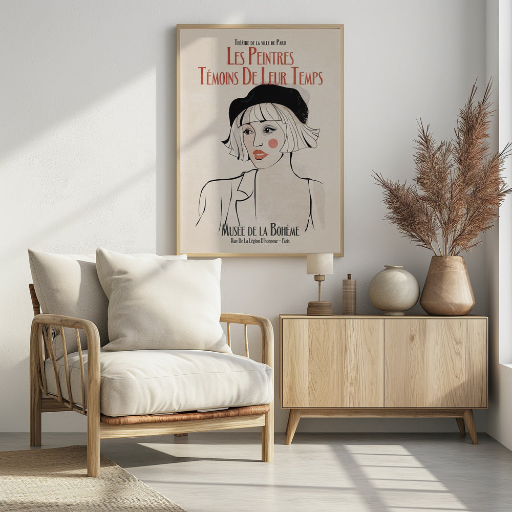 Parijse muze | Poster