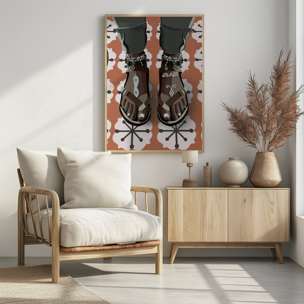 Patterned Steps | Poster