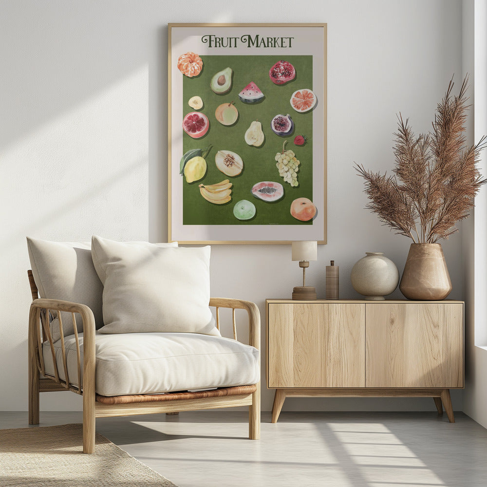 Kleurrijke oogst | Poster