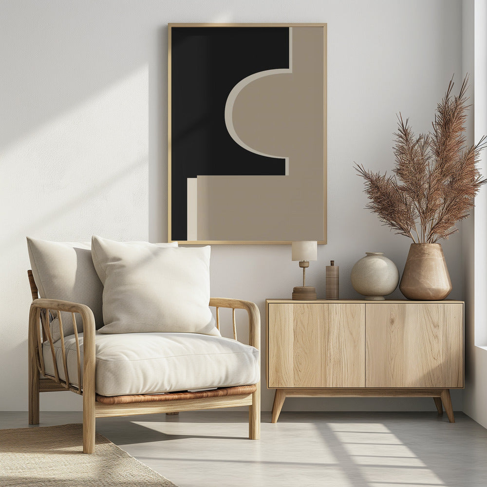 Abstracte grafische vormen | Poster
