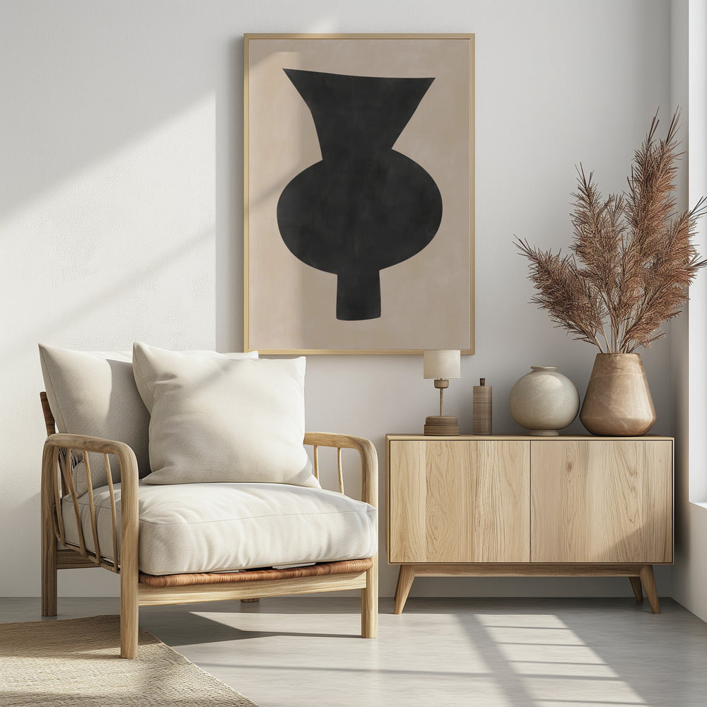 Abstract vaassilhouet | Poster