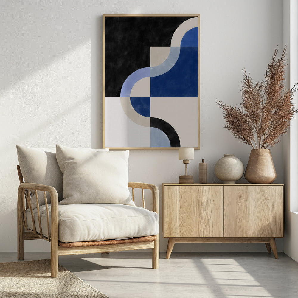 Gebogen Harmonie | Poster