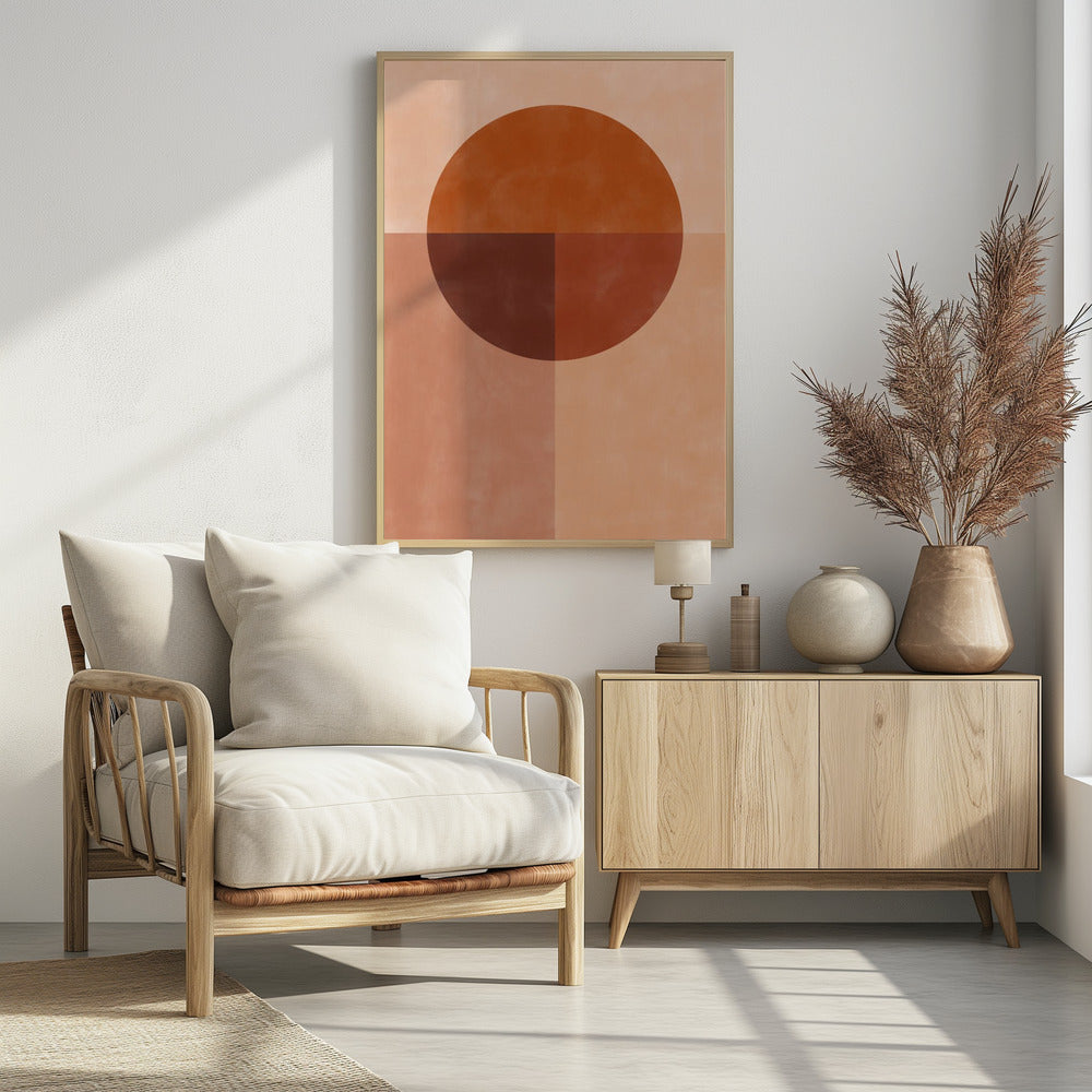 Aardetinten Balans | Poster