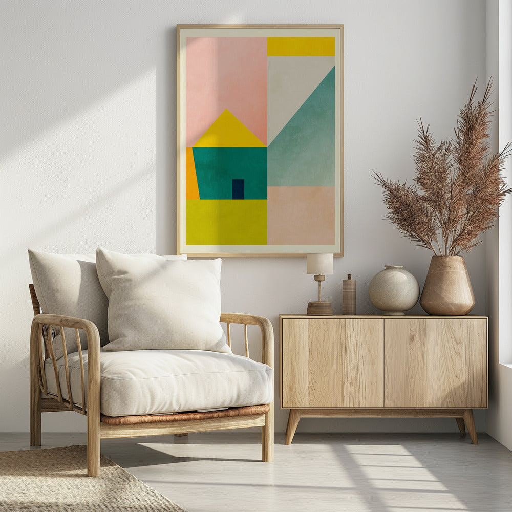 Ruimtes 3 Huis | Poster