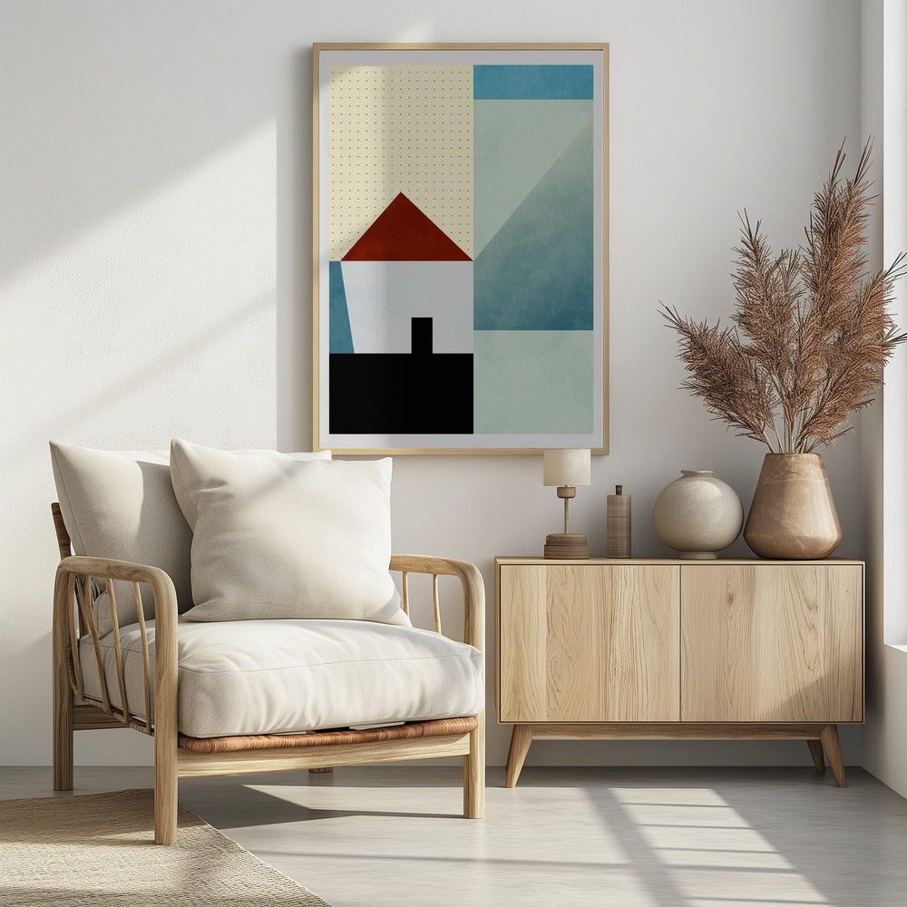 Spaces Bleu Huis | Poster