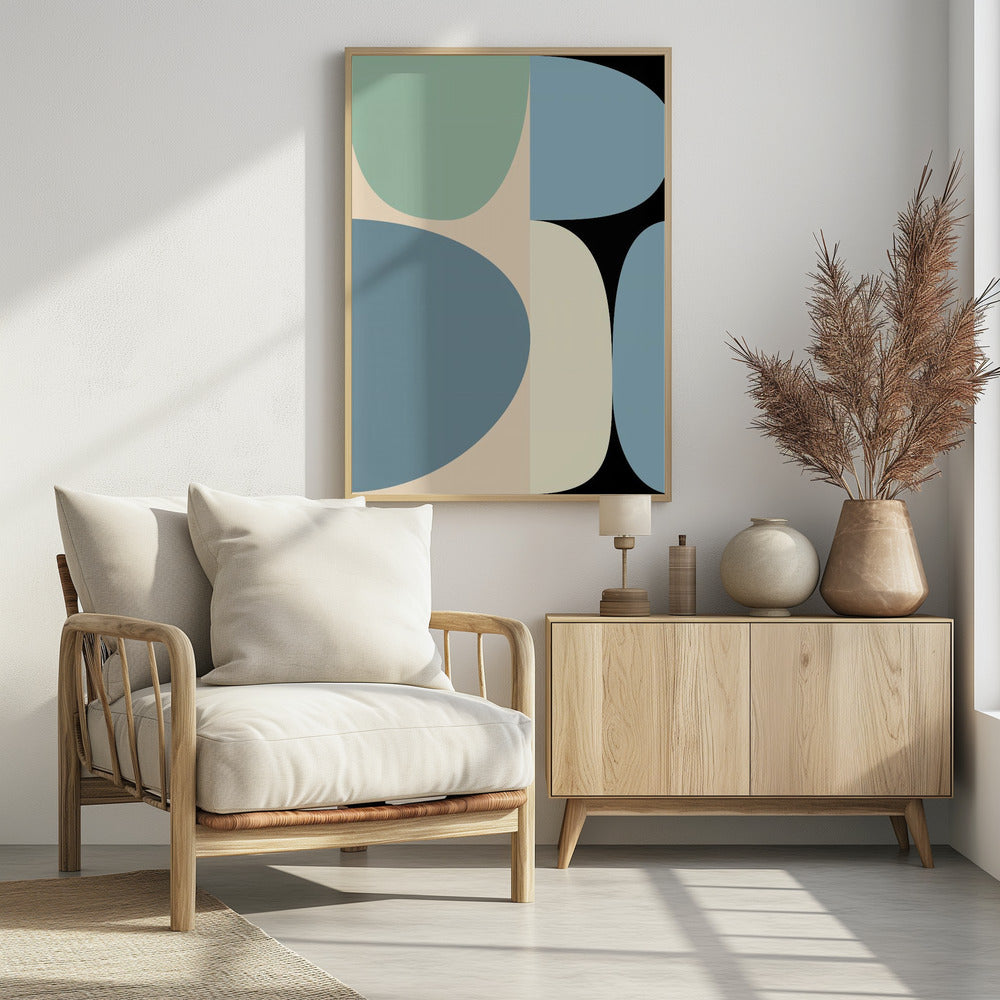 Mid-Century Pastel 17 | Poster