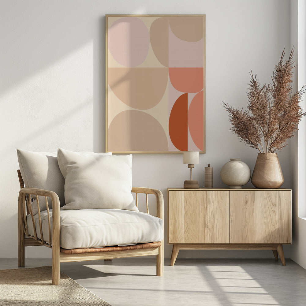 Mid-Century Pastel 16 | Poster