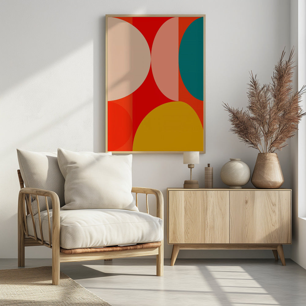 Mid-Century Pastel 13 | Poster