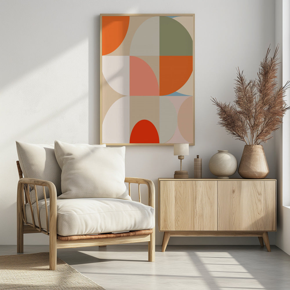 Mid-Century Pastel 12 | Poster
