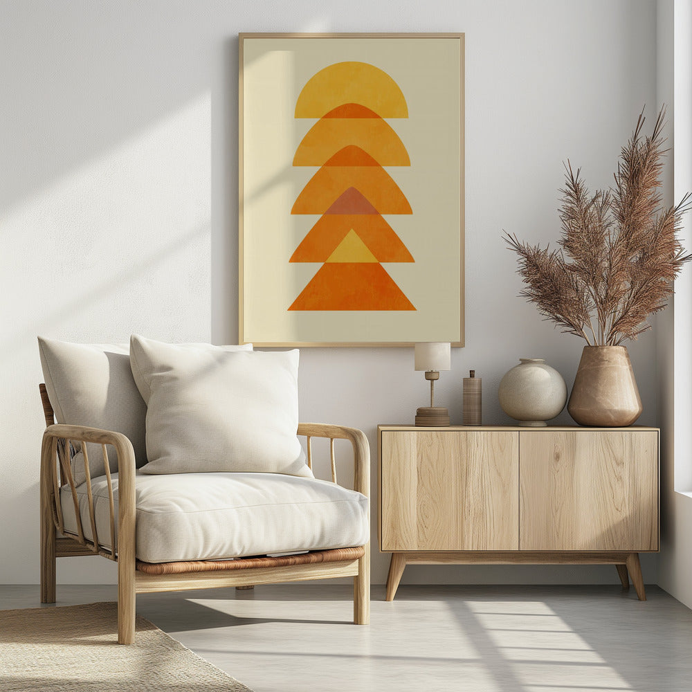 Lente Mid Rhapsody Oranje 5 | Poster