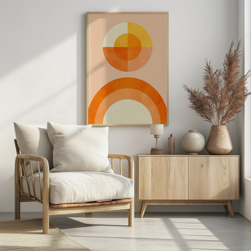 Lente Mid Rhapsody Oranje 2 | Poster