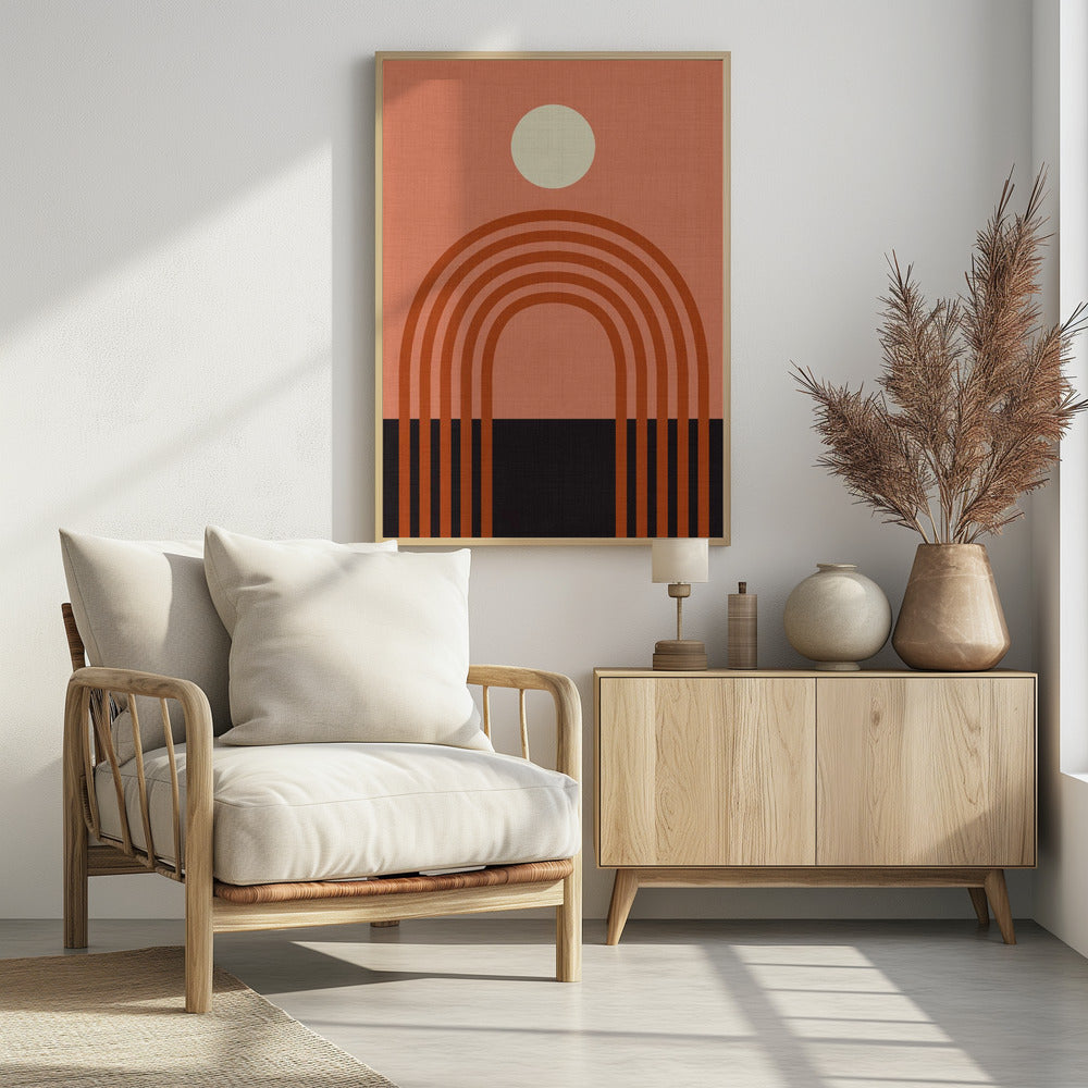 Geo Shapes Herfst 21 Arc | Poster