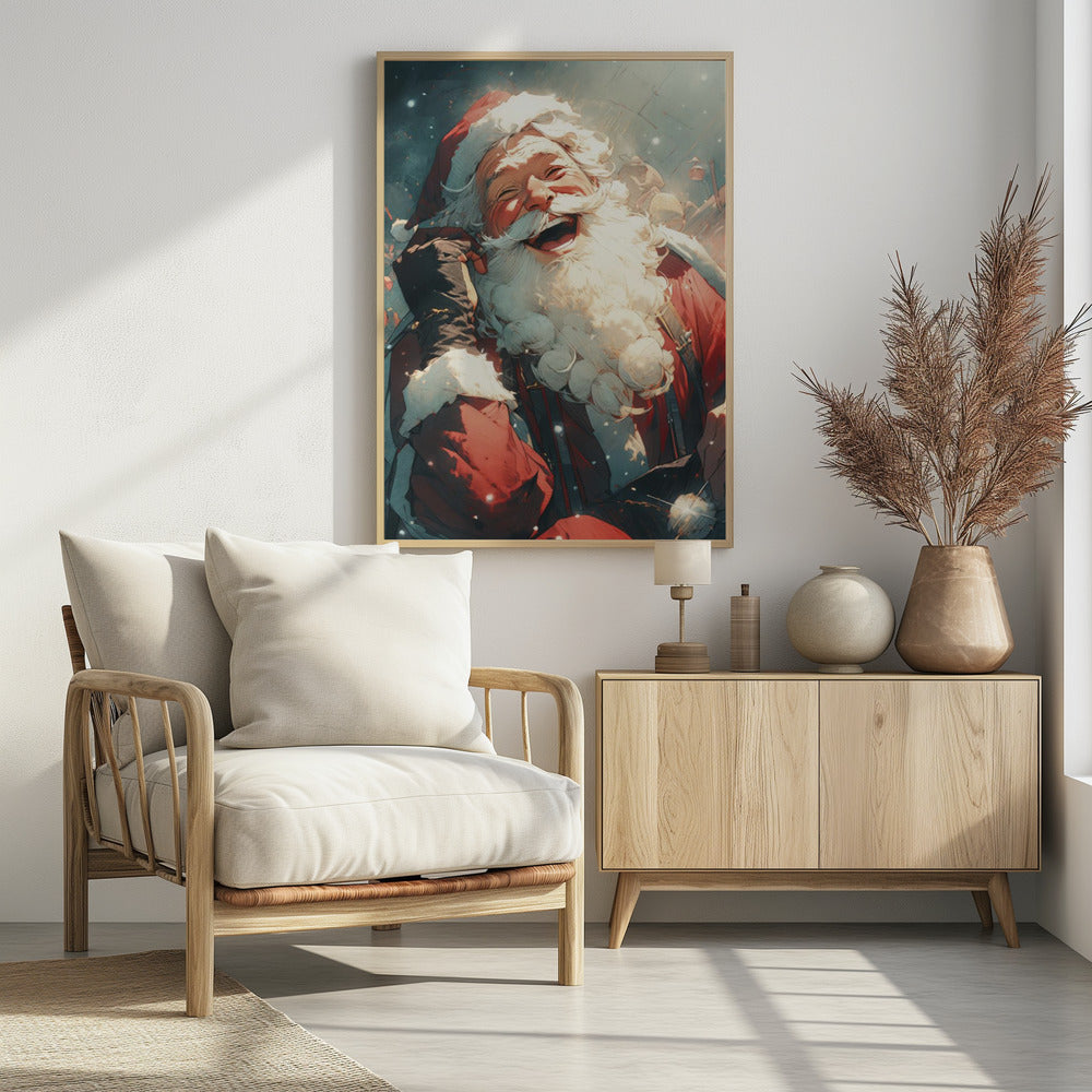 De roep van de vrolijke Kerstman | Poster
