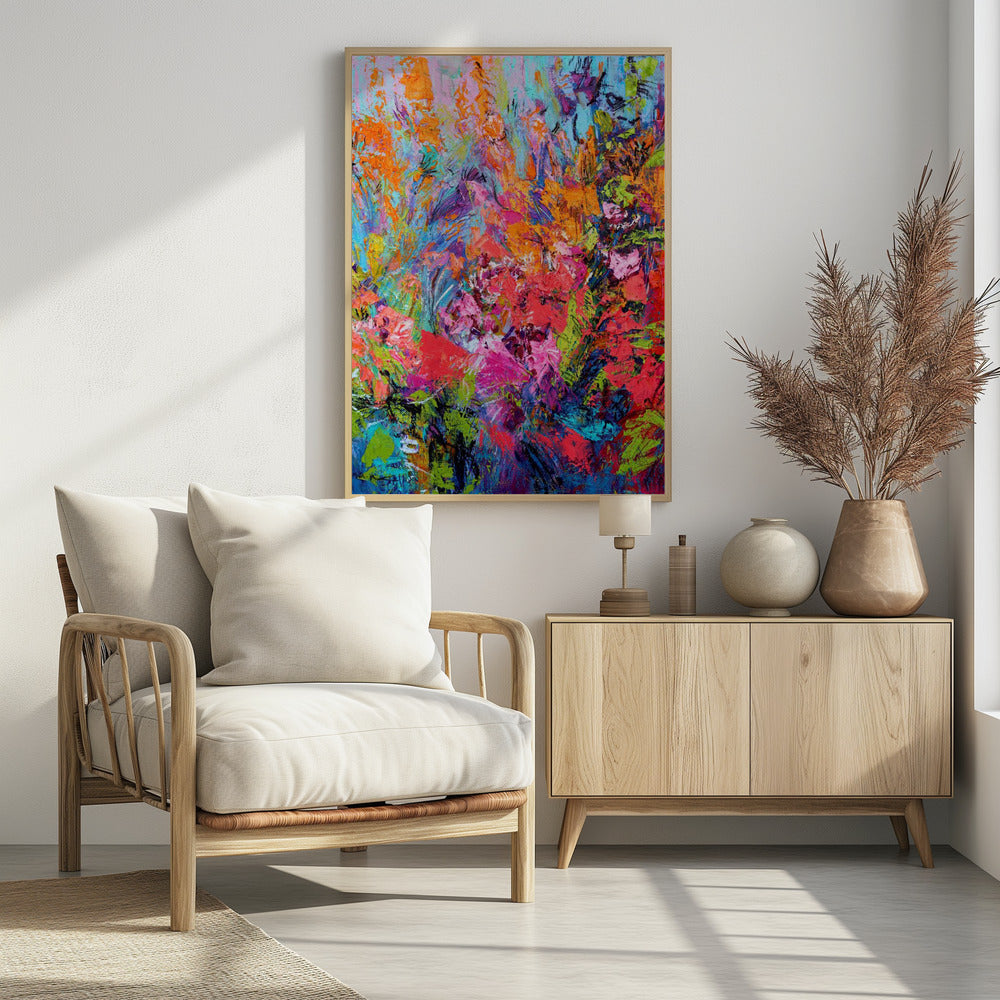 Ethereal Blossom Glow | Poster