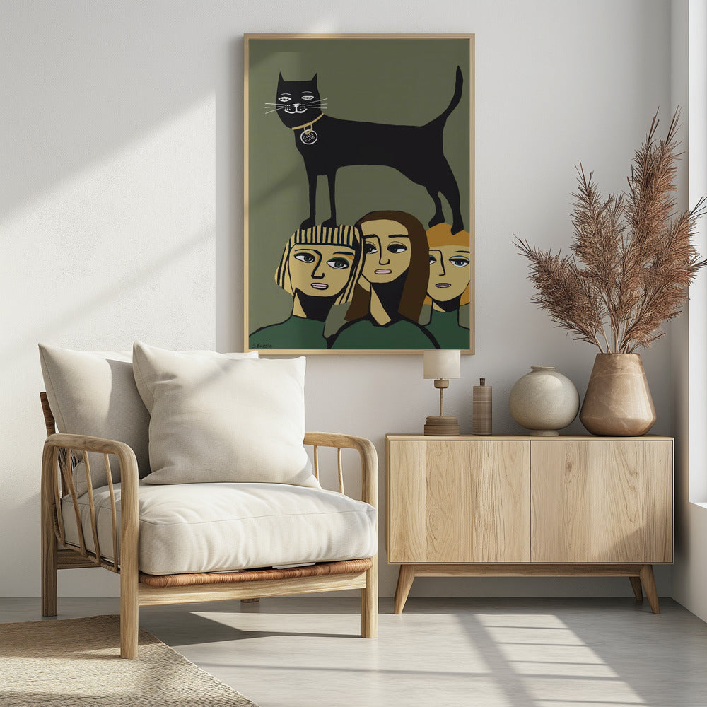 Zwarte Kat Regels | Poster