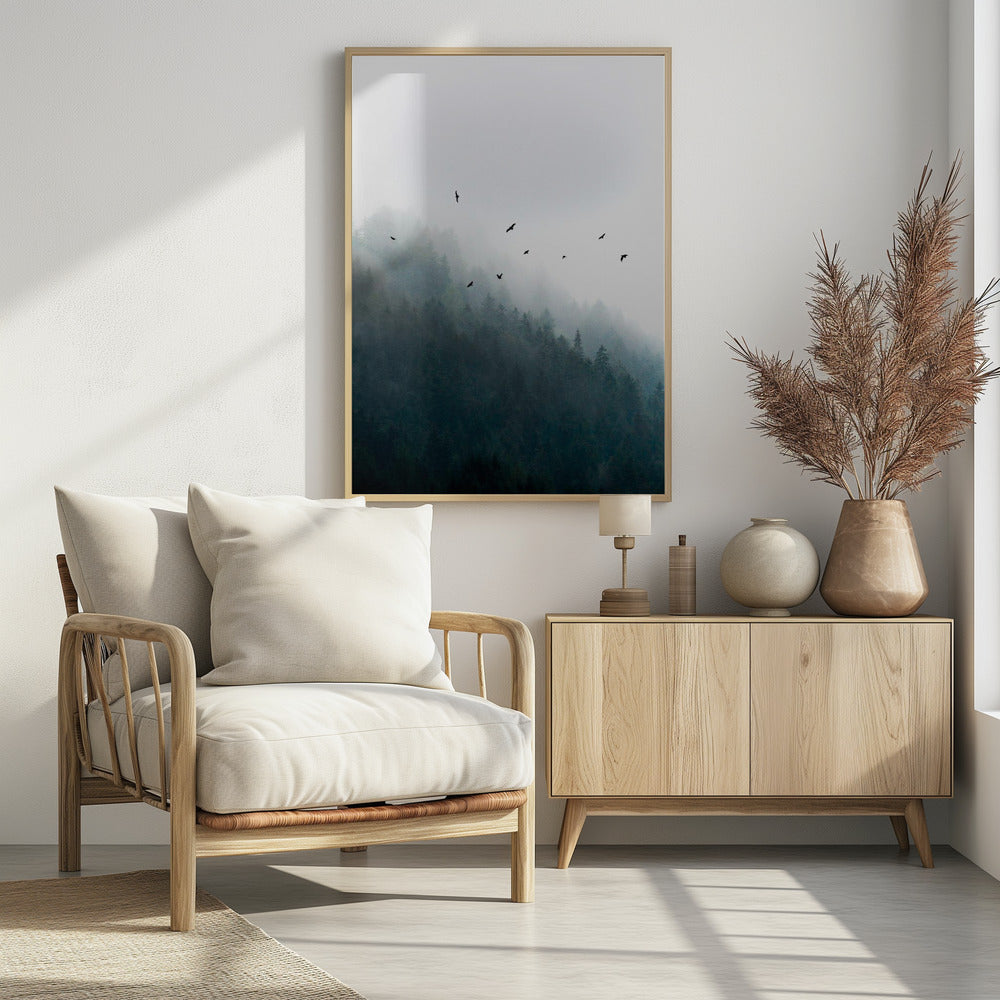 Mistige ochtend 4 | Poster