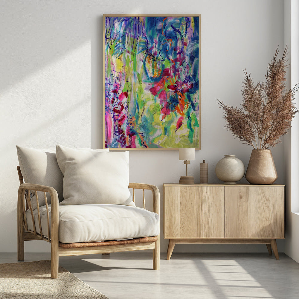 Levendige wervelwind | Poster