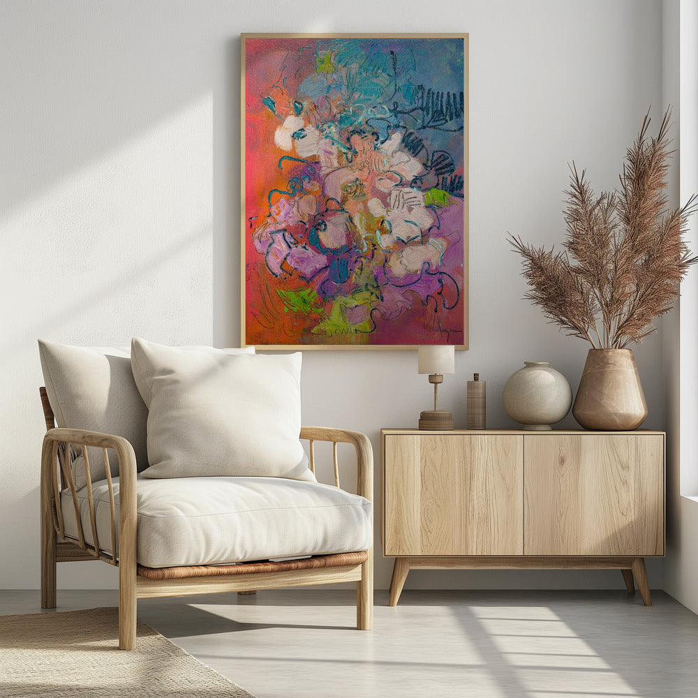 Bloemendroomlandschap | Poster
