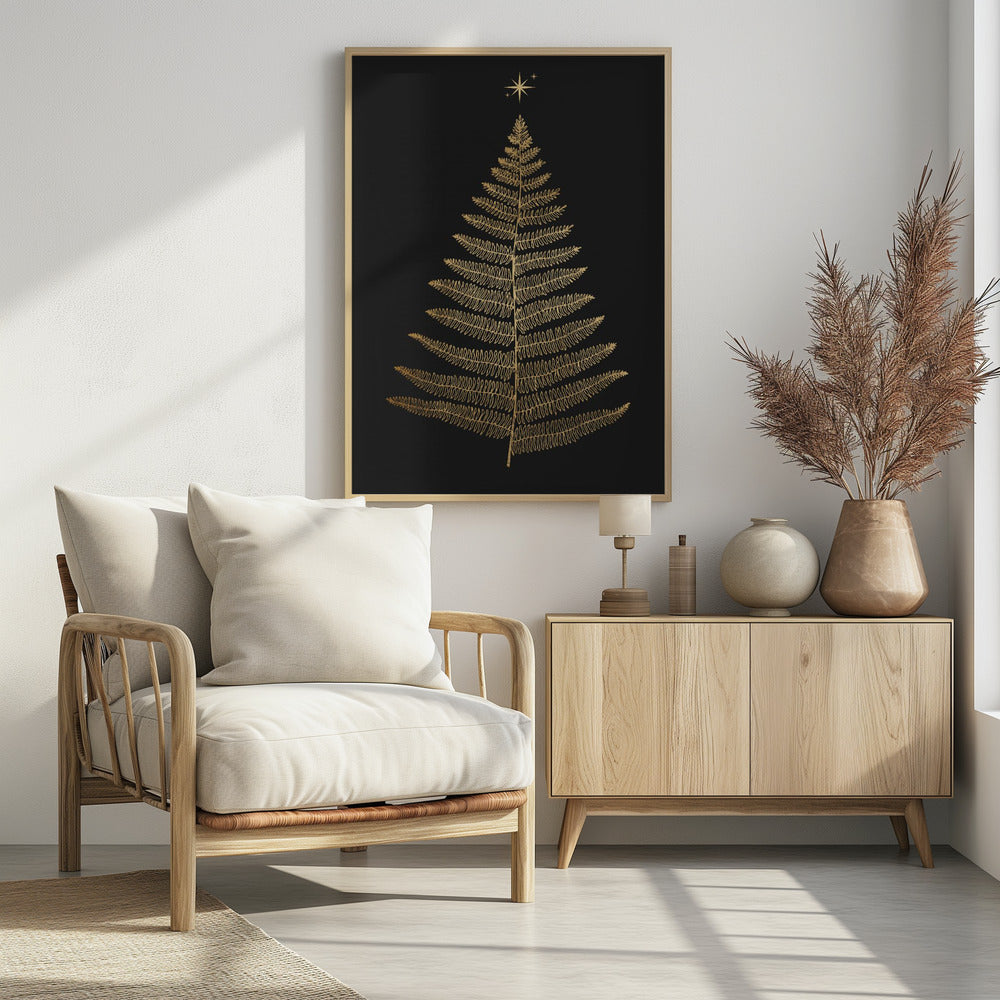 Shining Bright At Christmas Night | Poster