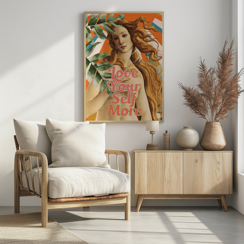 Houd meer van jezelf Venus | Poster