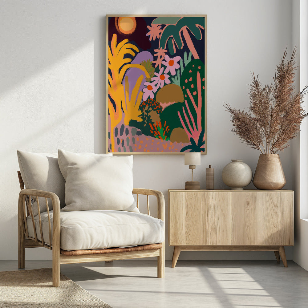 Levendige jungledroom | Poster