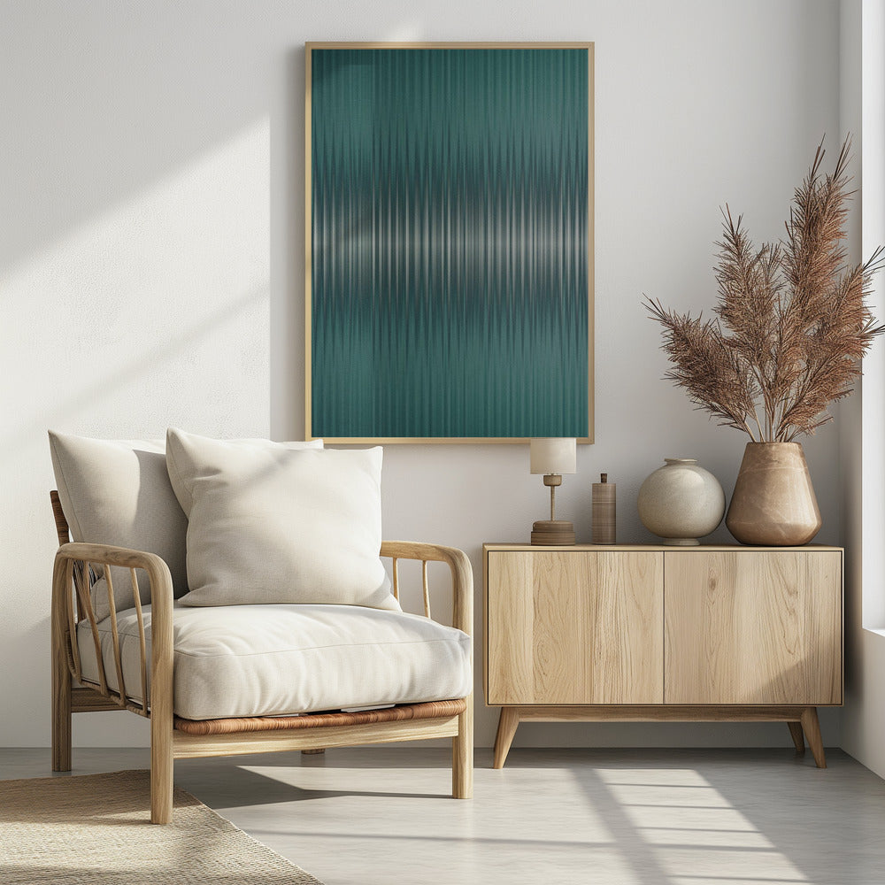 Euphoria - Groen en Wit | Poster