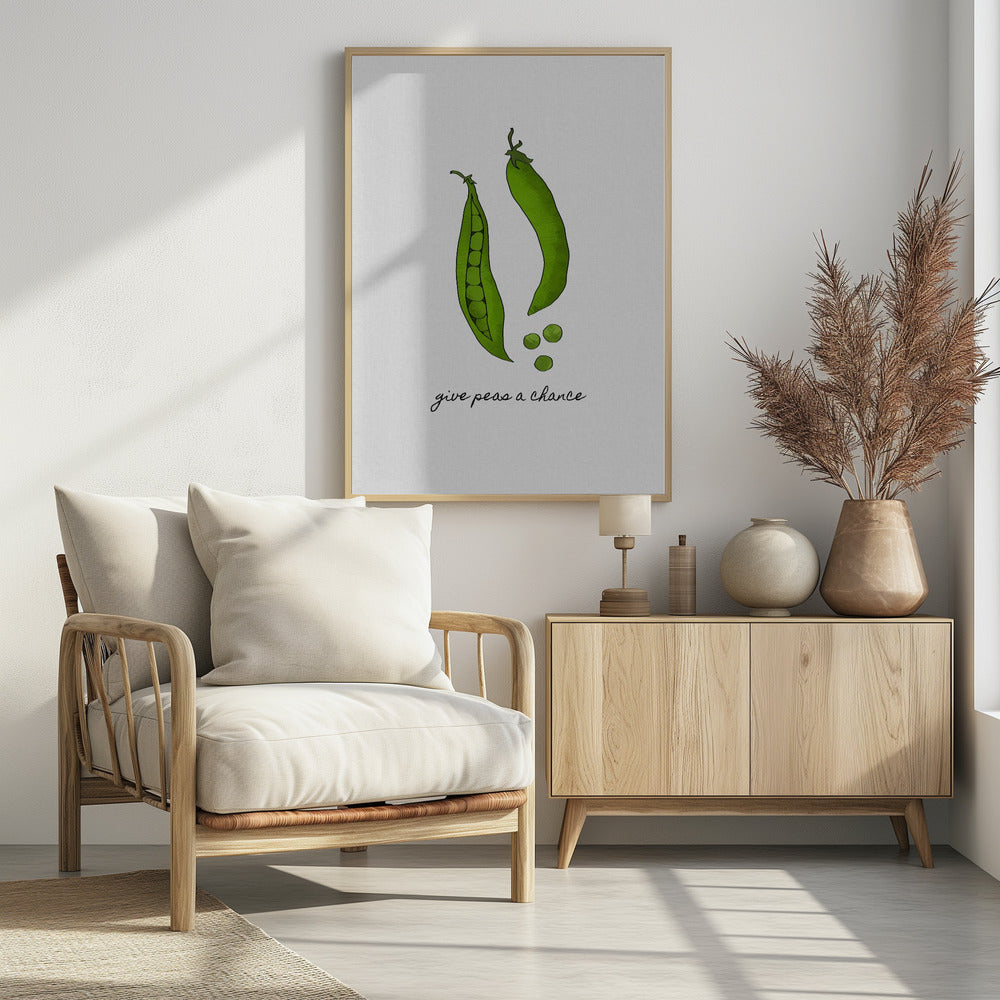 Give Peas a Chance | Poster