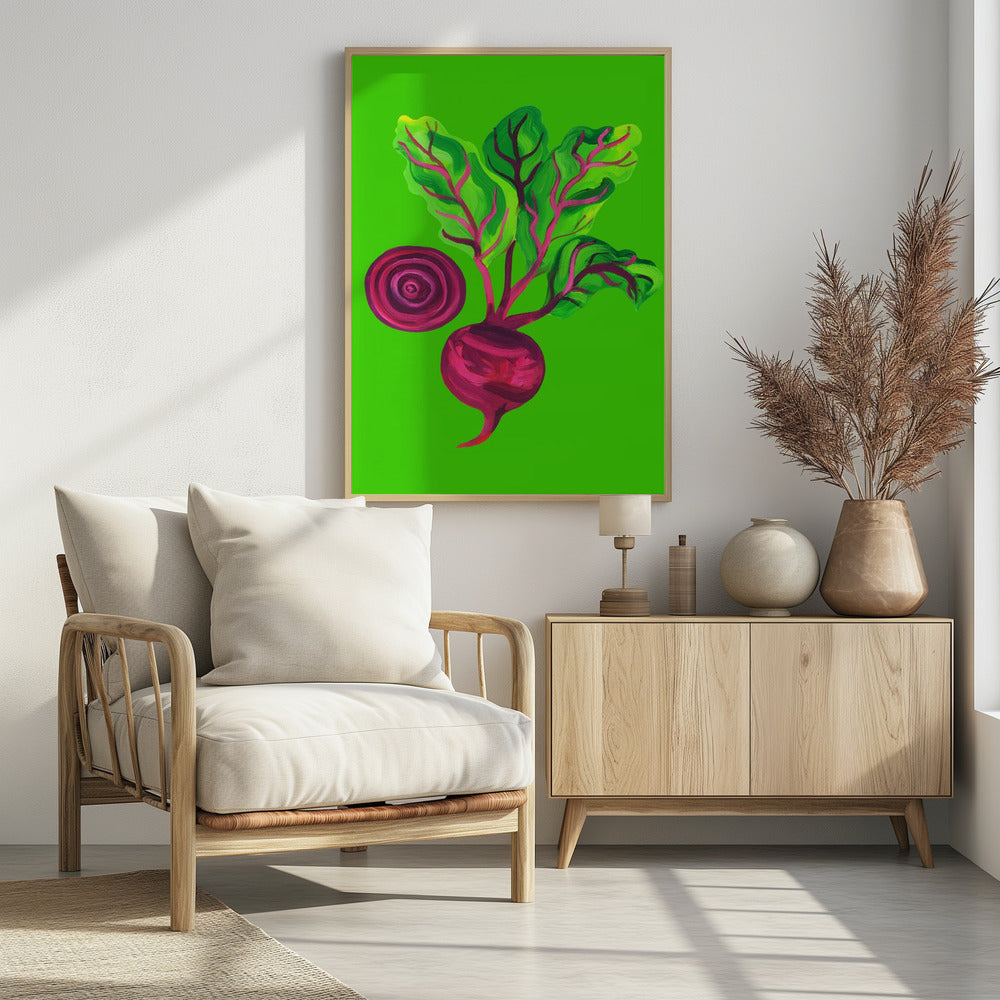 Bietenwerveling Groen | Poster