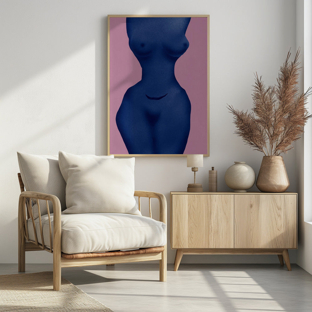 Kleur naakt 16 | Poster
