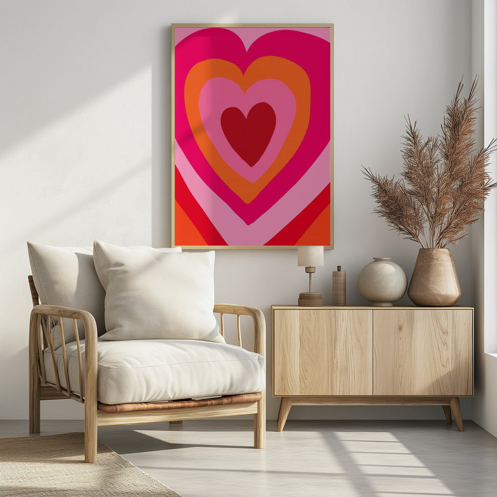 Heart Layers Harmony | Poster