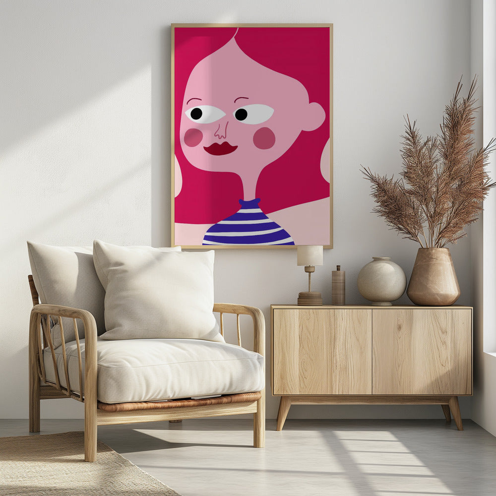 Whimsical Stripes | Poster