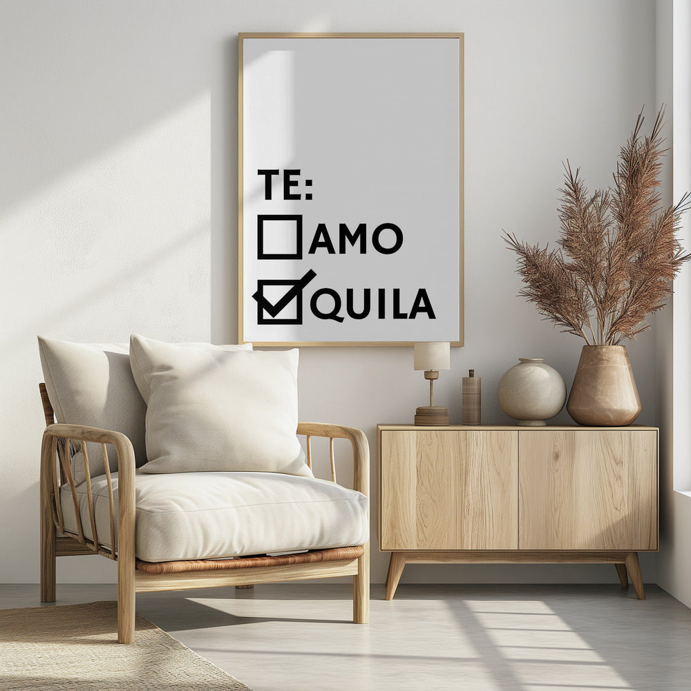 Tequila Love Choice | Poster