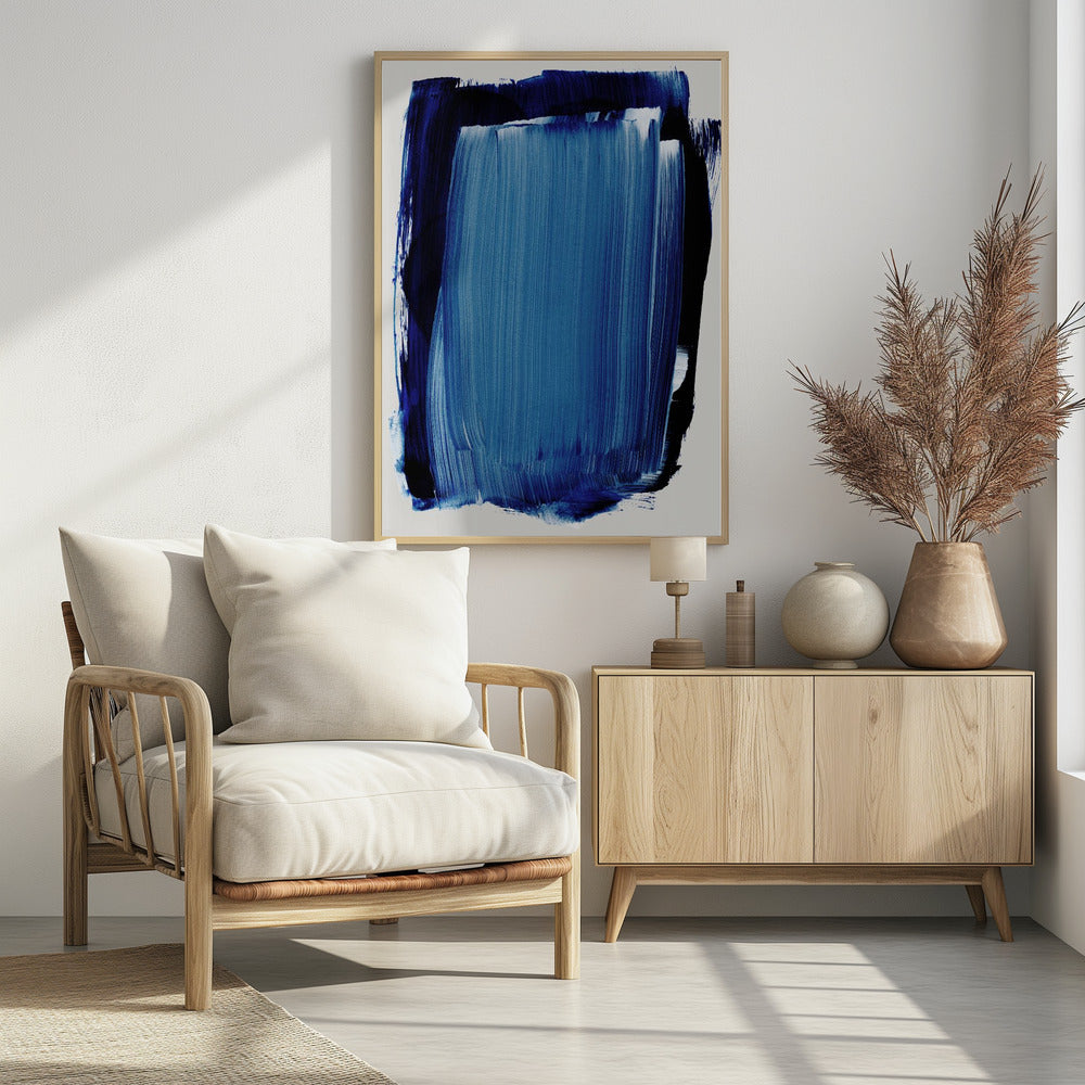 Abstract Brush Strokes 112 | Poster