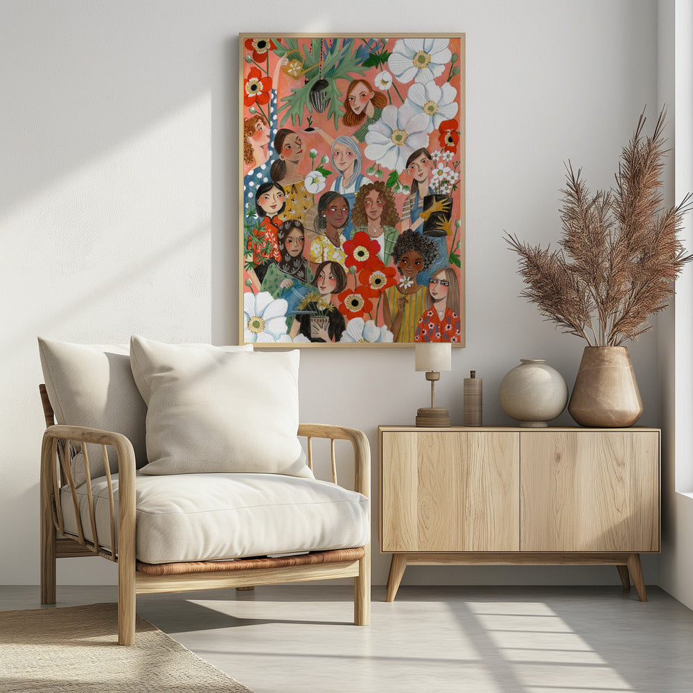 Internationale Vrouwen | Poster