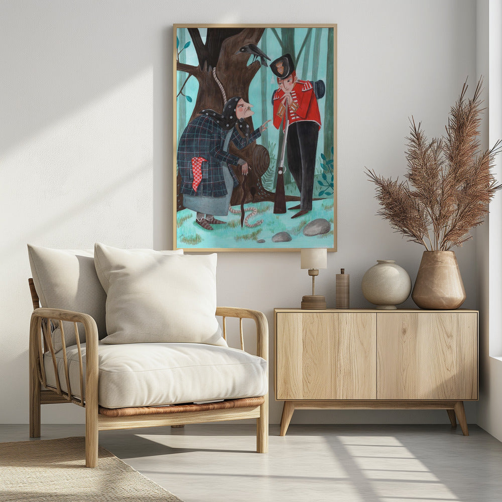 Sprookjessoldaat en de heks | Poster