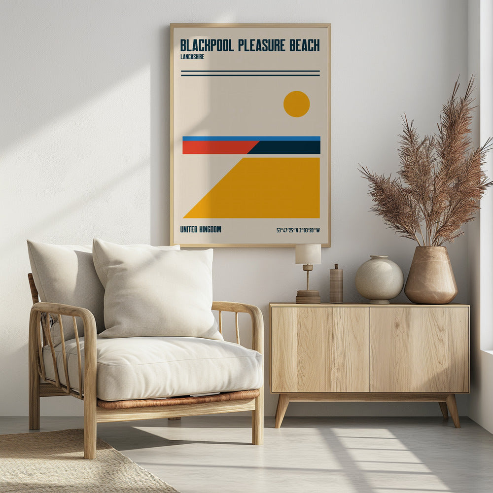 Reisposter van Blackpool Pleasure Beach | Poster
