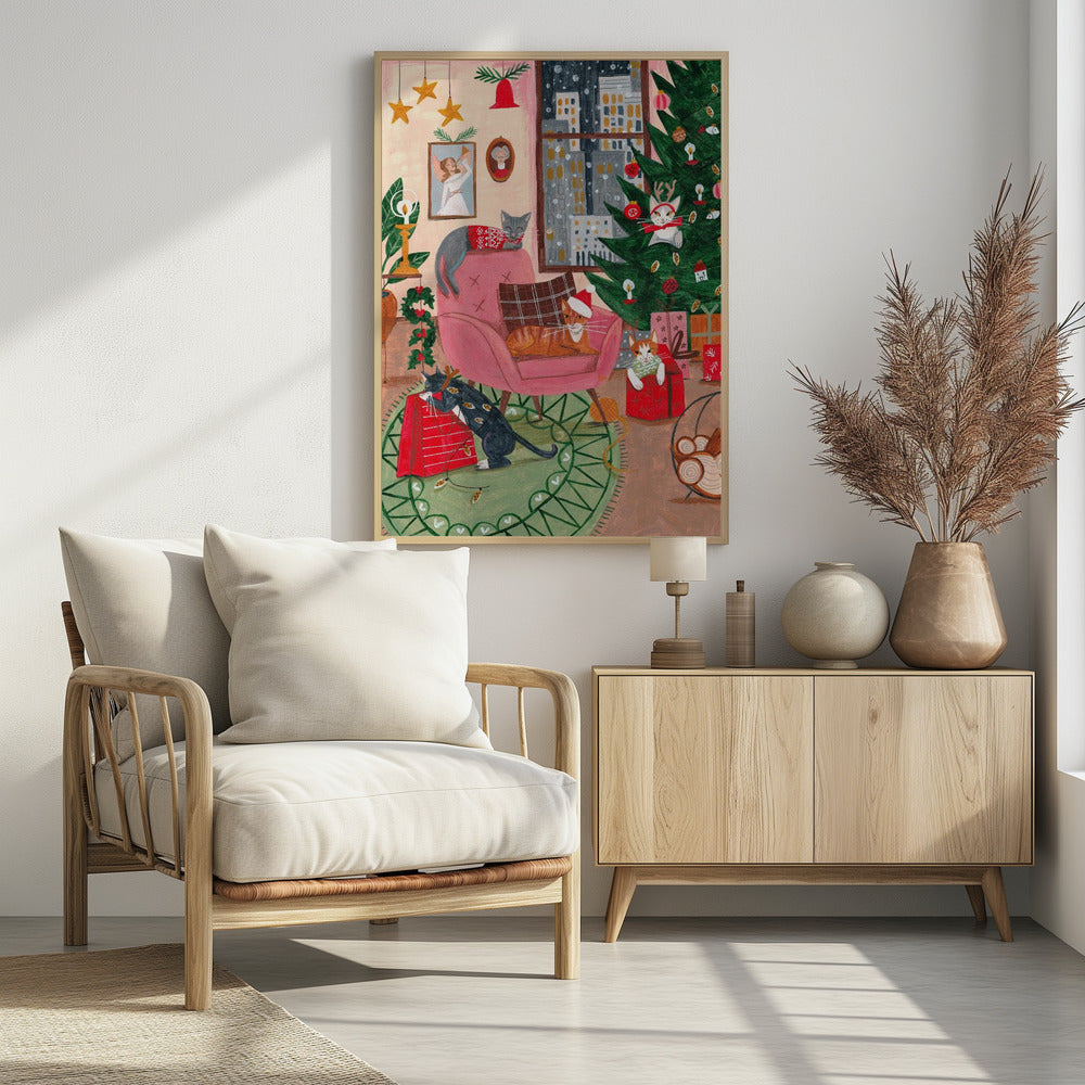 Christmas Cats in NY | Poster