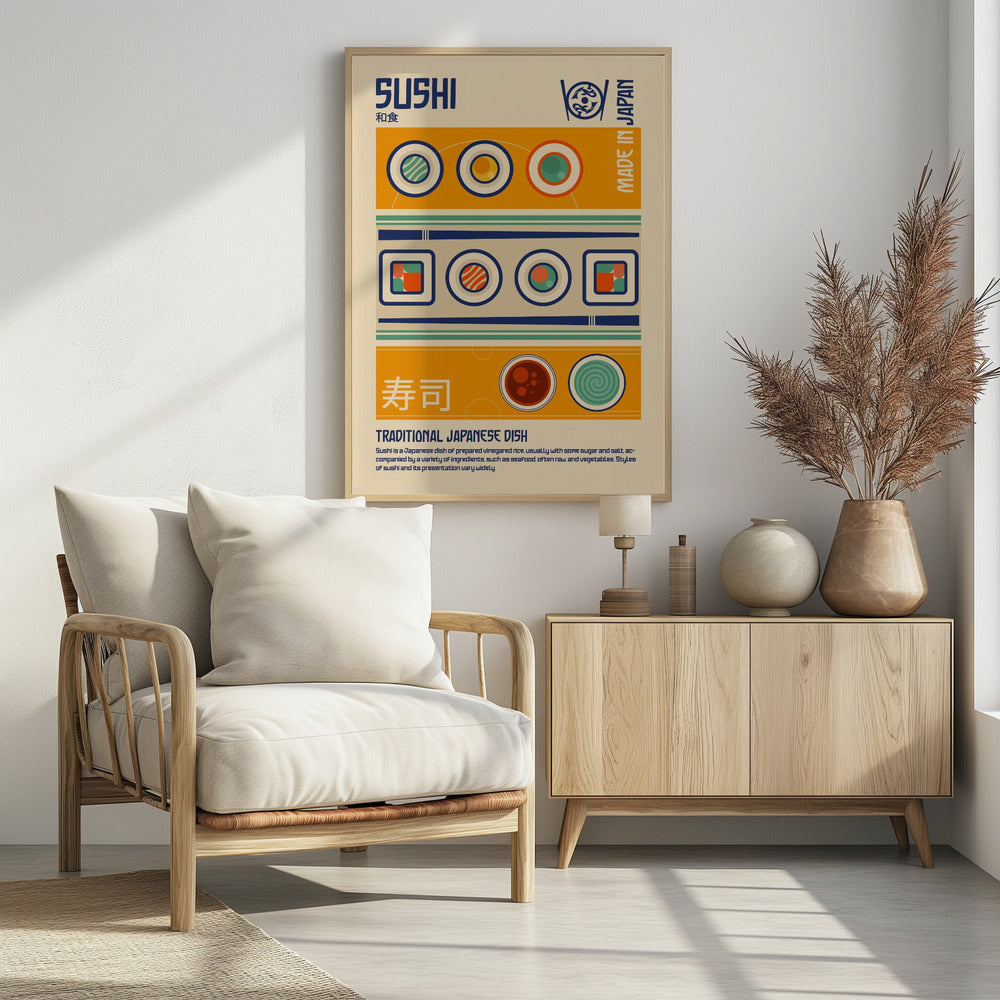 Sushi Japans eten print | poster
