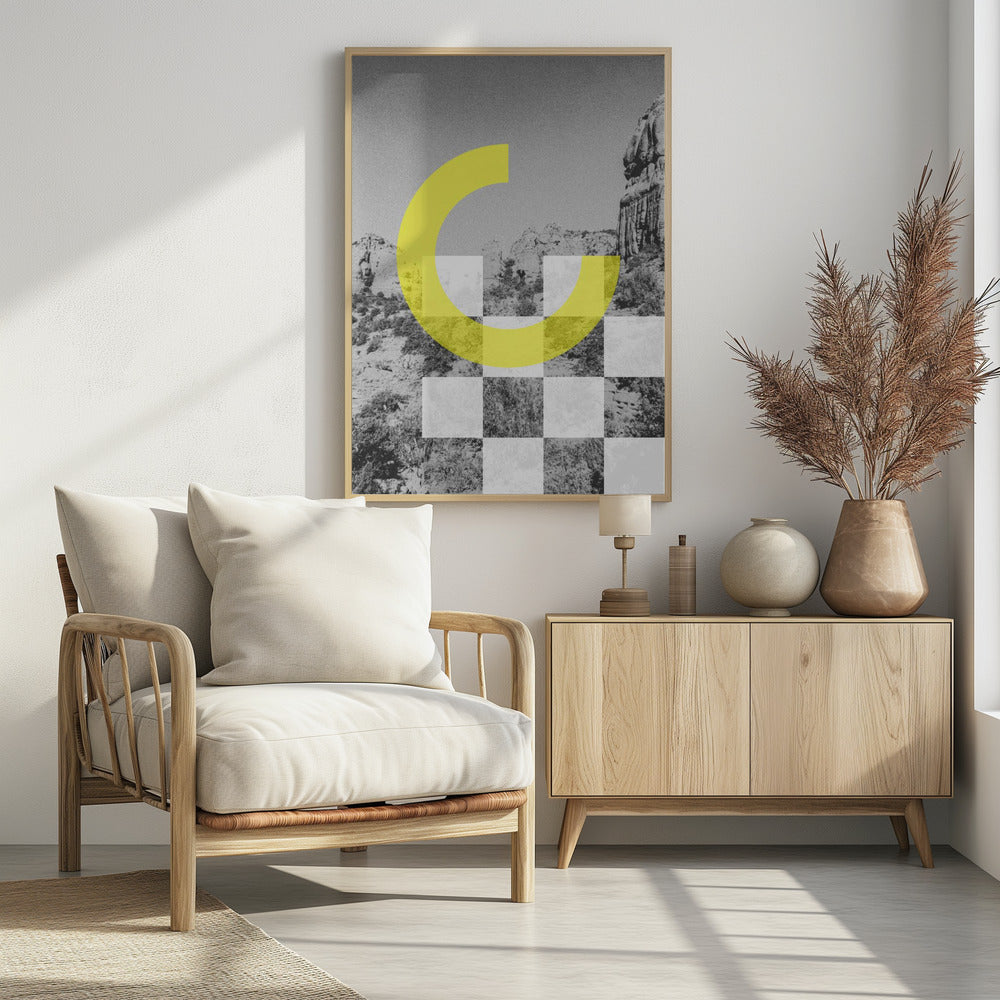 Woestijngeometrie | Poster