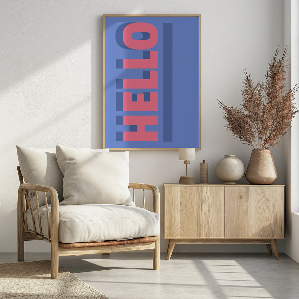 Retro Groet | Poster
