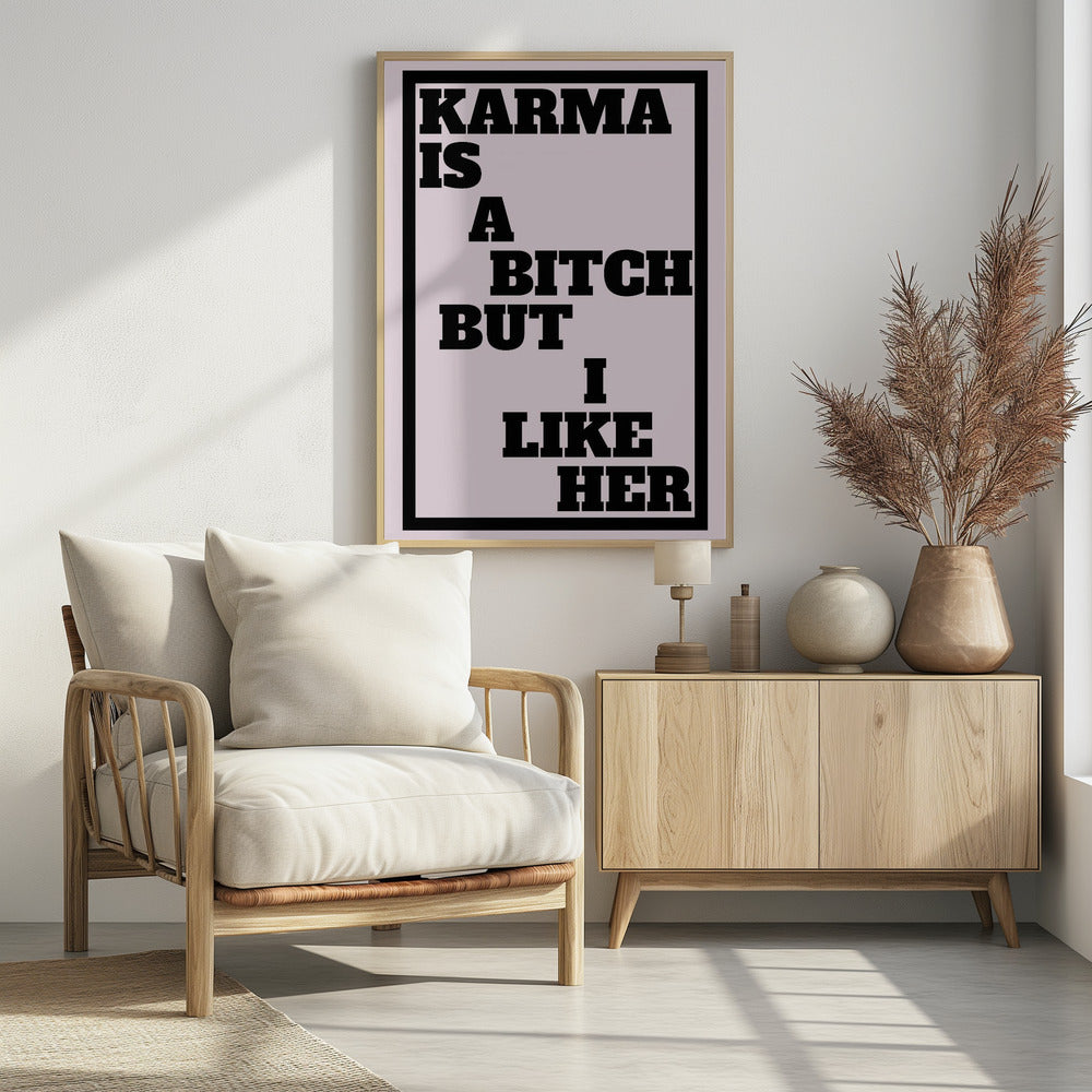 Karma's charme | Poster