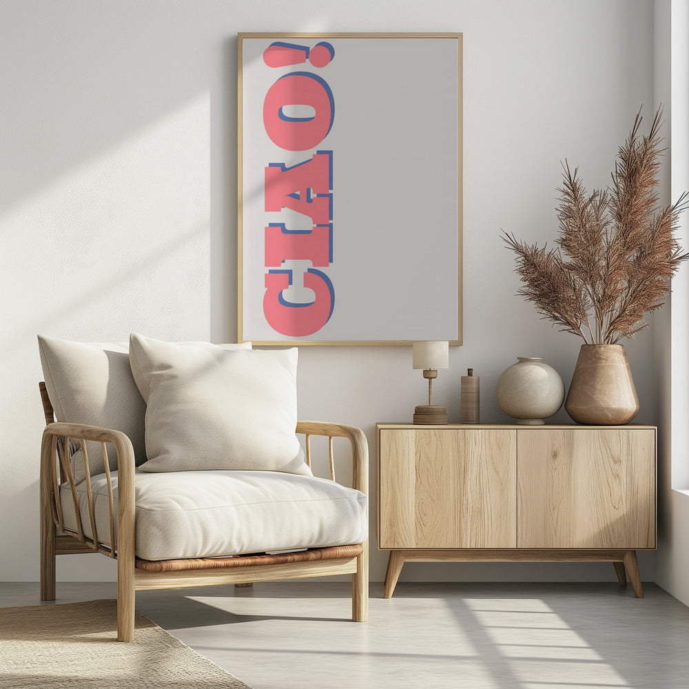 Ciao Kleuren Burst | Poster