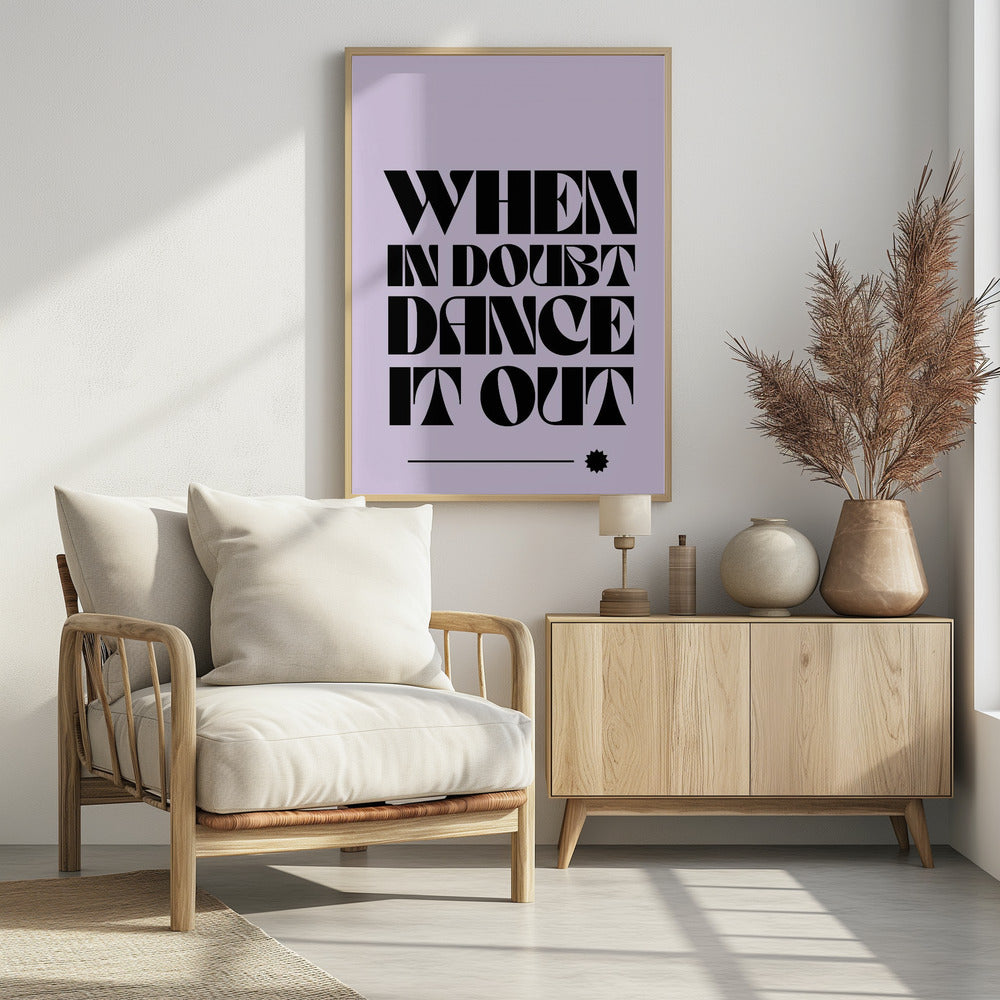 Dans de twijfels weg | Poster