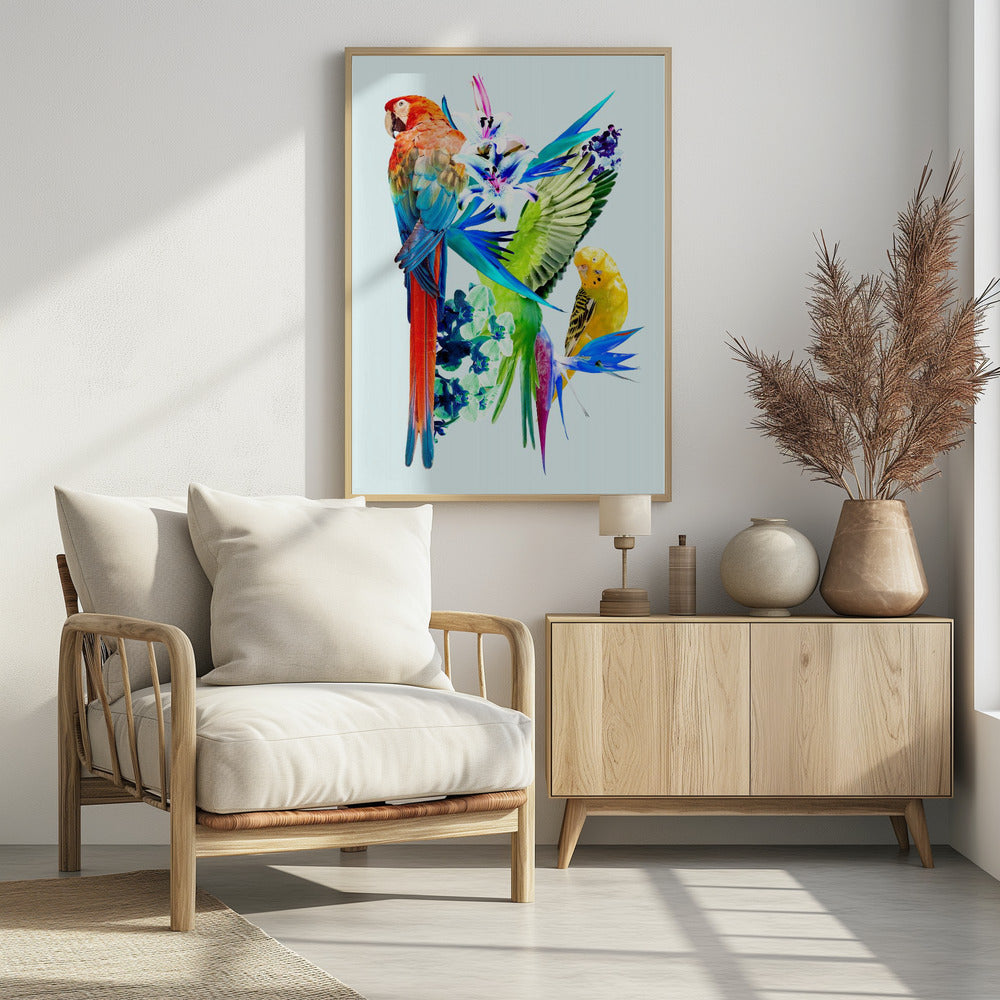 Paradijsvogels I | Poster