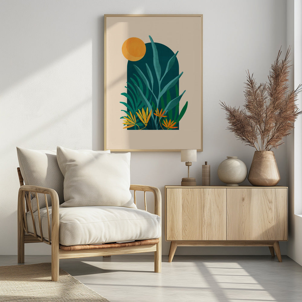 Lunas Mystieke Tuin | Poster